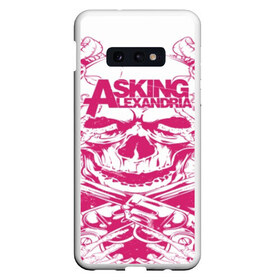 Чехол для Samsung S10E с принтом Asking Alexandria в Белгороде, Силикон | Область печати: задняя сторона чехла, без боковых панелей | aa | ben bruce | death | destiny | from | metal | rock | sumerian | to | йорк | метал | рок | хард | хеви | электроникор