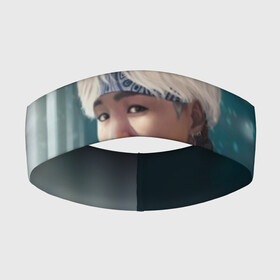 Повязка на голову 3D с принтом Suga в Белгороде,  |  | bts | jimin | jin | jungkook | k pop | kim taehyung | korean | suga | бтс | джонгук | ким сокчин | ким тэ хён | корейский поп | корея | мин юнги | пак | суга | чимин | чон