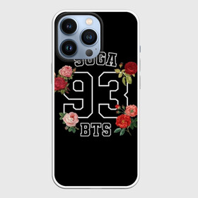 Чехол для iPhone 13 Pro с принтом SUGA 93 BTS в Белгороде,  |  | bangtan | bighit | boy | fake love | j hope | jimin | jin | jungkook | korea | kpop | live | luv | mic drop | rm | suga | v | with | бтс | кей | поп