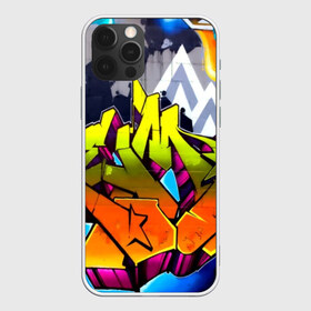 Чехол для iPhone 12 Pro Max с принтом НЕОНОВОЕ ГРАФФИТИ в Белгороде, Силикон |  | grafiti | paint | street art | urban | город | граффити | искусство | кирпичи | краски | рисунки | стена | улицы | уличное искусство