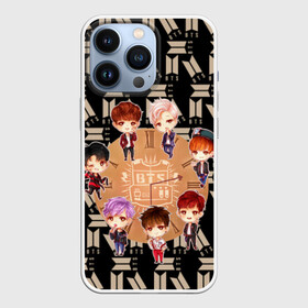 Чехол для iPhone 13 Pro с принтом BTS в Белгороде,  |  | bangtanboys | bt 21 | bts | bts army | bts stickers | j hope | jimin | jin | jungkook | k pop | rap monster | rapmon | suga | актер | бойбенд | бтс | корея | певец | стикеры bts