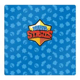 Магнитный плакат 3Х3 с принтом Brawl Stars в Белгороде, Полимерный материал с магнитным слоем | 9 деталей размером 9*9 см | brawl stars | jessie | leon | spike | бравл старс | джесси | леон | спайк