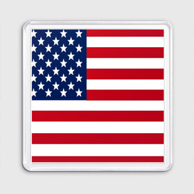 Магнит 55*55 с принтом USA в Белгороде, Пластик | Размер: 65*65 мм; Размер печати: 55*55 мм | Тематика изображения на принте: usa | абстракция | америка | американский | герб | звезды | краска | символика сша | страны | сша | флаг | штаты