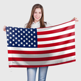 Флаг 3D с принтом USA в Белгороде, 100% полиэстер | плотность ткани — 95 г/м2, размер — 67 х 109 см. Принт наносится с одной стороны | usa | абстракция | америка | американский | герб | звезды | краска | символика сша | страны | сша | флаг | штаты