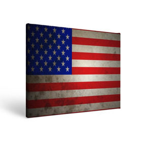 Холст прямоугольный с принтом Американский флаг в Белгороде, 100% ПВХ |  | usa | абстракция | америка | американский | герб | звезды | краска | символика сша | страны | сша | флаг | штаты
