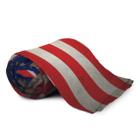Плед 3D с принтом Американский флаг в Белгороде, 100% полиэстер | закругленные углы, все края обработаны. Ткань не мнется и не растягивается | usa | абстракция | америка | американский | герб | звезды | краска | символика сша | страны | сша | флаг | штаты