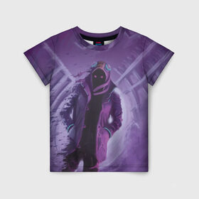 Детская футболка 3D с принтом Purple в Белгороде, 100% гипоаллергенный полиэфир | прямой крой, круглый вырез горловины, длина до линии бедер, чуть спущенное плечо, ткань немного тянется | brawl stars | jessie | leon | spike | бравл старс | джесси | леон | спайк