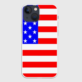 Чехол для iPhone 13 mini с принтом АМЕРИКАНСКИЙ ФЛАГ в Белгороде,  |  | usa | абстракция | америка | американский | герб | звезды | краска | символика сша | страны | сша | флаг | штаты