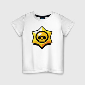 Детская футболка хлопок с принтом Brawl Stars в Белгороде, 100% хлопок | круглый вырез горловины, полуприлегающий силуэт, длина до линии бедер | brawl stars | jessie | leon | spike | бравл старс | джесси | леон | спайк