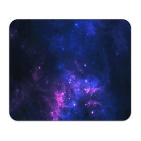 Коврик для мышки прямоугольный с принтом Неоновый космос в Белгороде, натуральный каучук | размер 230 х 185 мм; запечатка лицевой стороны | galaxy | nebula | space | star | абстракция | вселенная | галактика | звезда | звезды | космический | планеты