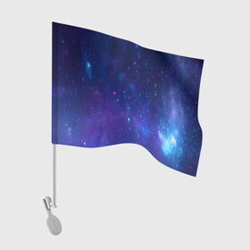 Флаг для автомобиля с принтом Космос в Белгороде, 100% полиэстер | Размер: 30*21 см | galaxy | nebula | space | star | абстракция | вселенная | галактика | звезда | звезды | космический | планеты