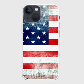 Чехол для iPhone 13 mini с принтом Америка Флаг в Белгороде,  |  | usa | абстракция | америка | американский | герб | звезды | краска | символика сша | страны | сша | флаг | штаты
