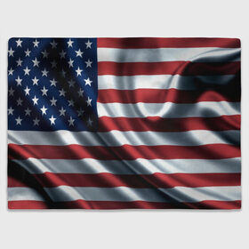Плед 3D с принтом Символика Америки в Белгороде, 100% полиэстер | закругленные углы, все края обработаны. Ткань не мнется и не растягивается | usa | абстракция | америка | американский | герб | звезды | краска | символика сша | страны | сша | флаг | штаты