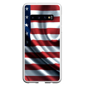 Чехол для Samsung Galaxy S10 с принтом Символика Америки в Белгороде, Силикон | Область печати: задняя сторона чехла, без боковых панелей | Тематика изображения на принте: usa | абстракция | америка | американский | герб | звезды | краска | символика сша | страны | сша | флаг | штаты