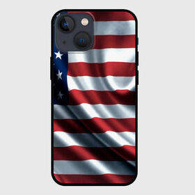 Чехол для iPhone 13 mini с принтом Символика Америки в Белгороде,  |  | Тематика изображения на принте: usa | абстракция | америка | американский | герб | звезды | краска | символика сша | страны | сша | флаг | штаты