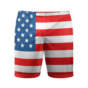 Мужские шорты спортивные с принтом Соединенные Штаты Америки в Белгороде,  |  | usa | абстракция | америка | американский | герб | звезды | краска | символика сша | страны | сша | флаг | штаты