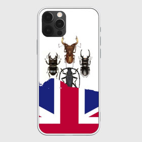 Чехол для iPhone 12 Pro Max с принтом Жуки в Белгороде, Силикон |  | england | flag | the beatles | англия | жуки | флаг