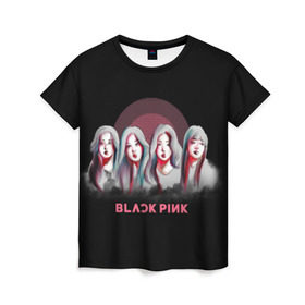 Женская футболка 3D с принтом BlackPink в Белгороде, 100% полиэфир ( синтетическое хлопкоподобное полотно) | прямой крой, круглый вырез горловины, длина до линии бедер | black | blackpink | chae | jennie | jisoo | k pop | kim | lalisa | lisa | manoban | park | pink | rose | young | дженни | джису | ён | ким | лалиса | лиса | манобан | пак | розэ | че