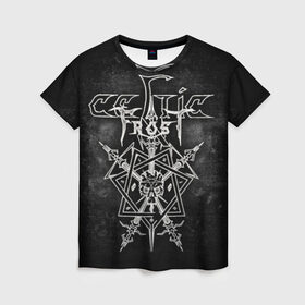 Женская футболка 3D с принтом Celtic Frost в Белгороде, 100% полиэфир ( синтетическое хлопкоподобное полотно) | прямой крой, круглый вырез горловины, длина до линии бедер | black metal | celtic frost | death metal | блэк метал | глэм метал | готик метал | группы | дарк метал | дум метал | дэт метал | метал | музыка | рок | трэш метал