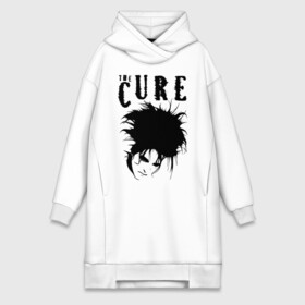 Платье-худи хлопок с принтом The Cure в Белгороде,  |  | cure | robert james smith | the cure | готик рок | группы | музыка | постпанк | роберт смит | рок