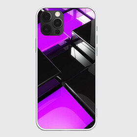 Чехол для iPhone 12 Pro Max с принтом Неоновые кубы в Белгороде, Силикон |  | abstraction | carbon | geometry | optic | optical | pattern | visual | абстракция | геометрия | движение | линии | оптический узор | психоделика | текстуры | узор