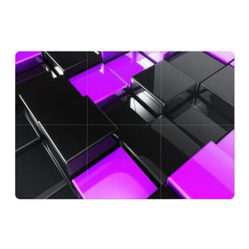 Магнитный плакат 3Х2 с принтом Неоновые кубы в Белгороде, Полимерный материал с магнитным слоем | 6 деталей размером 9*9 см | abstraction | carbon | geometry | optic | optical | pattern | visual | абстракция | геометрия | движение | линии | оптический узор | психоделика | текстуры | узор