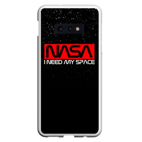 Чехол для Samsung S10E с принтом NASA (НА СПИНЕ) в Белгороде, Силикон | Область печати: задняя сторона чехла, без боковых панелей | Тематика изображения на принте: galaxy | nasa | space | space company | star | астрономия | галактика | звезды | космическая компания | космос | наса