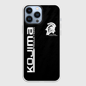 Чехол для iPhone 13 Pro Max с принтом KOJIMA PRODUCTIONS в Белгороде,  |  | bridges | death stranding | fragile express | games | kojima | kojima productions | logo | ludens | игры | кодзима | лого | люденс