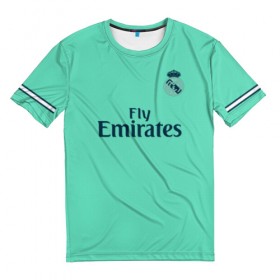 Мужская футболка 3D с принтом Bale alternative 19-20 в Белгороде, 100% полиэфир | прямой крой, круглый вырез горловины, длина до линии бедер | bale | champions | league | madrid | real | spain | гарет бейл | испания | лига | мадрид | реал | чемпионов