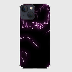 Чехол для iPhone 13 mini с принтом LIL PEEP в Белгороде,  |  | lil peep | lil prince | logo | music | pink | rap | thunder | зарубежная музыка | зарубежные | лил пип | лого | маленький принц | молнии | музыка | реп | розовый