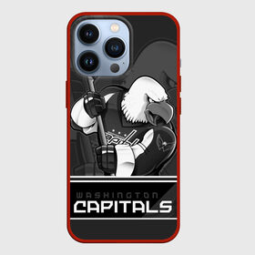 Чехол для iPhone 13 Pro с принтом Washington Capitals в Белгороде,  |  | Тематика изображения на принте: capitals | hokkey | nhl | ovechkin | washington | александр | вашингтон | кэпиталз | кэпиталс | овечкин | хоккеист | хоккей