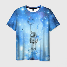 Мужская футболка 3D с принтом космос в Белгороде, 100% полиэфир | прямой крой, круглый вырез горловины, длина до линии бедер | астрономия | вселенная | галактика | графика | звезды | инопланетяне | космос | нло