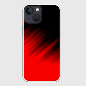 Чехол для iPhone 13 mini с принтом ПОЛОСЫ И НИЧЕГО ЛИШНЕГО | RED COLOR в Белгороде,  |  | Тематика изображения на принте: abstract | colors | lines | paints | pattern | stripes | texture | абстракция | краски | полосы | узор