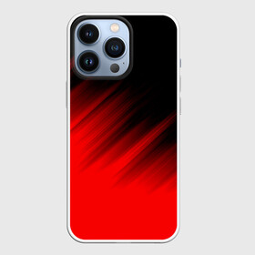 Чехол для iPhone 13 Pro с принтом ПОЛОСЫ И НИЧЕГО ЛИШНЕГО | RED COLOR в Белгороде,  |  | abstract | colors | lines | paints | pattern | stripes | texture | абстракция | краски | полосы | узор
