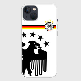 Чехол для iPhone 13 с принтом Сборная Германии в Белгороде,  |  | deutsche | deutschland | die mannschaft | germany | германия | немецкая сборная | сборная | сборная гемании по футболу | сборная германии | форма | футбол