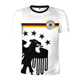 Мужская футболка 3D спортивная с принтом Сборная Германии в Белгороде, 100% полиэстер с улучшенными характеристиками | приталенный силуэт, круглая горловина, широкие плечи, сужается к линии бедра | deutsche | deutschland | die mannschaft | germany | германия | немецкая сборная | сборная | сборная гемании по футболу | сборная германии | форма | футбол