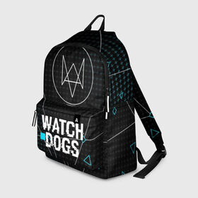 Рюкзак 3D с принтом РЮКЗАК WATCH DOGS в Белгороде, 100% полиэстер | лямки с регулируемой длиной, сверху петелька, чтобы рюкзак можно было повесить на вешалку. Основное отделение закрывается на молнию, как и внешний карман. Внутри два дополнительных кармана, один из которых закрывается на молнию. По бокам два дополнительных кармашка | Тематика изображения на принте: action | ct os | ded sec | fox | gamer | glitch | hacker | player | watch dogs | watch dogs 2 | глитч | знак лиса | игра | компьютерная игра | хакер