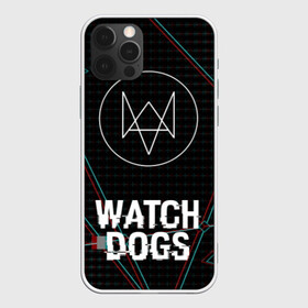 Чехол для iPhone 12 Pro с принтом WATCH DOGS в Белгороде, силикон | область печати: задняя сторона чехла, без боковых панелей | Тематика изображения на принте: action | ct os | ded sec | fox | gamer | glitch | hacker | player | watch dogs | watch dogs 2 | глитч | знак лиса | игра | компьютерная игра | хакер