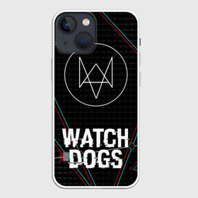 Чехол для iPhone 13 mini с принтом WATCH DOGS в Белгороде,  |  | Тематика изображения на принте: action | ct os | ded sec | fox | gamer | glitch | hacker | player | watch dogs | watch dogs 2 | глитч | знак лиса | игра | компьютерная игра | хакер