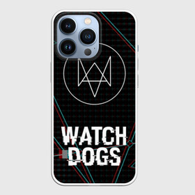 Чехол для iPhone 13 Pro с принтом WATCH DOGS в Белгороде,  |  | action | ct os | ded sec | fox | gamer | glitch | hacker | player | watch dogs | watch dogs 2 | глитч | знак лиса | игра | компьютерная игра | хакер