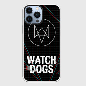 Чехол для iPhone 13 Pro Max с принтом WATCH DOGS в Белгороде,  |  | action | ct os | ded sec | fox | gamer | glitch | hacker | player | watch dogs | watch dogs 2 | глитч | знак лиса | игра | компьютерная игра | хакер