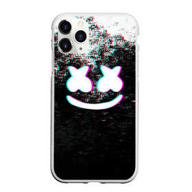 Чехол для iPhone 11 Pro Max матовый с принтом MARSHMELLO GLITCH МАРШМЕЛЛО НЕОН в Белгороде, Силикон |  | Тематика изображения на принте: dj | glitch | marshmello | usa | америка | глитч | клубная музыка | маршмелло | музыка | музыкант