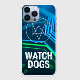 Чехол для iPhone 13 Pro Max с принтом WATCH DOGS в Белгороде,  |  | action | ct os | ded sec | fox | gamer | glitch | hacker | player | watch dogs | watch dogs 2 | глитч | знак лиса | игра | компьютерная игра | хакер