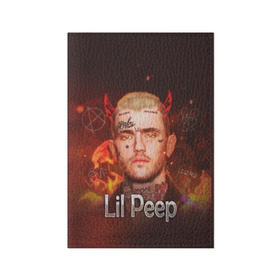 Обложка для паспорта матовая кожа с принтом Lil Peep в Белгороде, натуральная матовая кожа | размер 19,3 х 13,7 см; прозрачные пластиковые крепления | Тематика изображения на принте: awful things | gustav | lil peep | густав ор | клауд | клауд рэп | лил | лили | певец | пееп | пеп | пип | пост эмо | реп | репер | рэп | рэпер | трэп | хип | хип хоп | хоп | эмо трэп