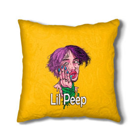 Подушка 3D с принтом Lil Peep в Белгороде, наволочка – 100% полиэстер, наполнитель – холлофайбер (легкий наполнитель, не вызывает аллергию). | состоит из подушки и наволочки. Наволочка на молнии, легко снимается для стирки | awful things | gustav | lil peep | густав ор | клауд | клауд рэп | лил | лили | певец | пееп | пеп | пип | пост эмо | реп | репер | рэп | рэпер | трэп | хип | хип хоп | хоп | эмо трэп