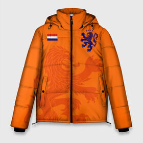 Мужская зимняя куртка 3D с принтом Сборная Голландии в Белгороде, верх — 100% полиэстер; подкладка — 100% полиэстер; утеплитель — 100% полиэстер | длина ниже бедра, свободный силуэт Оверсайз. Есть воротник-стойка, отстегивающийся капюшон и ветрозащитная планка. 

Боковые карманы с листочкой на кнопках и внутренний карман на молнии. | holland | nederland | netherlands | голландия | нидерланды | сборная голландии | сборная голландии по футболу | сборная нидерландов | форма | футбольные сборные | чемпионат