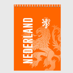 Скетчбук с принтом Сборная Голландии в Белгороде, 100% бумага
 | 48 листов, плотность листов — 100 г/м2, плотность картонной обложки — 250 г/м2. Листы скреплены сверху удобной пружинной спиралью | holland | nederland | netherlands | голландия | нидерланды | сборная голландии | сборная голландии по футболу | сборная нидерландов | форма | футбольные сборные | чемпионат