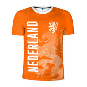 Мужская футболка 3D спортивная с принтом Сборная Голландии в Белгороде, 100% полиэстер с улучшенными характеристиками | приталенный силуэт, круглая горловина, широкие плечи, сужается к линии бедра | Тематика изображения на принте: holland | nederland | netherlands | голландия | нидерланды | сборная голландии | сборная голландии по футболу | сборная нидерландов | форма | футбольные сборные | чемпионат