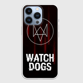 Чехол для iPhone 13 Pro с принтом WATCH DOGS в Белгороде,  |  | action | ct os | ded sec | fox | gamer | glitch | hacker | player | watch dogs | watch dogs 2 | глитч | знак лиса | игра | компьютерная игра | хакер