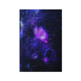 Обложка для паспорта матовая кожа с принтом Космос в Белгороде, натуральная матовая кожа | размер 19,3 х 13,7 см; прозрачные пластиковые крепления | Тематика изображения на принте: galaxy | nebula | space | star | абстракция | вселенная | галактика | звезда | звезды | космический | планеты